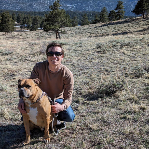 Dane Dolph With Moose
