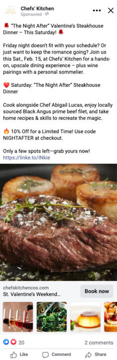 Chefs' Kitchen Meta Ads By Dane Dolph Chefs' Kitchen Meta Ads By Dane Dolph