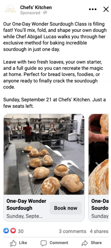 Chefs' Kitchen Meta Ads By Dane Dolph